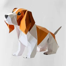 Bígel zlepený z papiera