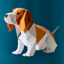 Bígel zlepený z papiera