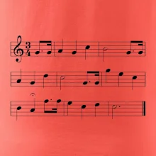 Veľa šťastia zdravia - noty