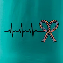 EKG srdce veľká noc