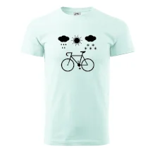 Cyklista za každého počasia Cyklista za každého počasia