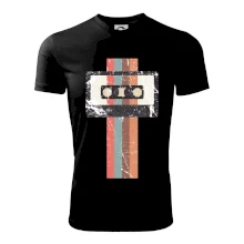 Retro kazeta - pruhy