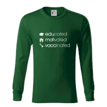 Educated motivated vaccinated Educated motivated vaccinated