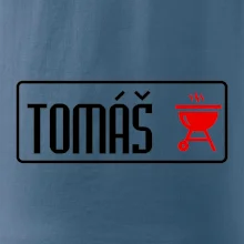 Tričko na grilovanie s vlastným menom