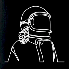 Astronaut jedným ťahom