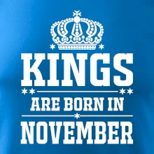 Kings are born in November