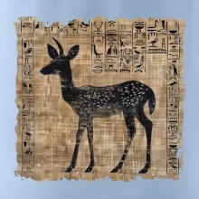 Egyptské hieroglyfy srnka