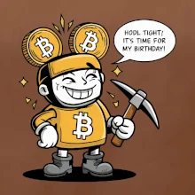 Hodl tight, it's time for my birthday!