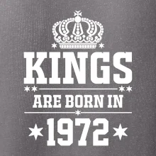 Kings are born in 1972