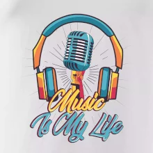 Music is my life slúchadlá