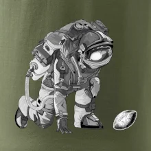 Americký futbal astronaut