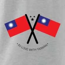 In love with Taiwan - vlajky In love with Taiwan - vlajky