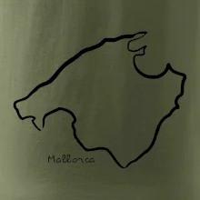 Mallorca - obrys ostrova
