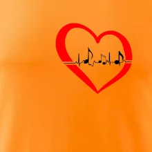 Moje srdce bije pre hudbu - srdce malé