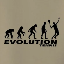 Evolúcia tenis chlapec