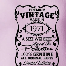 Vintage Etiketa - 1971