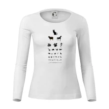 Očný test zvieratká Očný test zvieratká