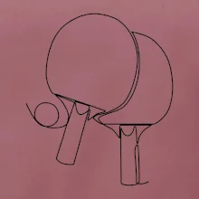 Rakety na stolný tenis jedným ťahom