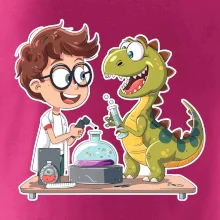 Chemik a dinosaurus - chlapec