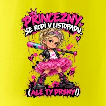 Princezny se rodí v listopadu drsná punková holčička