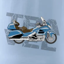 Cestovná motorka Amerika modrá Cestovná motorka Amerika modrá