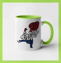 Mapy - názvy miest - Holandsko