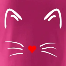 Mačka - srdce namiesto nosa