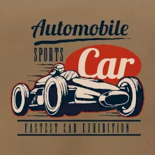 Automobile sports car