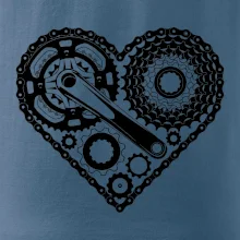 Srdce plné cyklo dielov