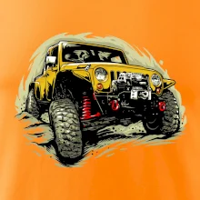 Žltý offroad s navijakom