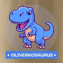 Dinosaurie mená - modrý dinosaurus