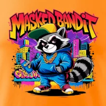 Mýval - masked bandit graffiti