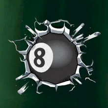 Biliardová guľa v triku