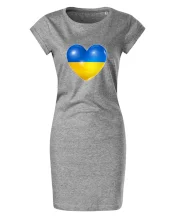 Ukrajina srdce vlajka Ukrajina srdce vlajka