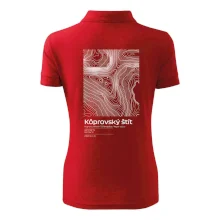 Kôprovský štít - vrstevnice v obdĺžniku