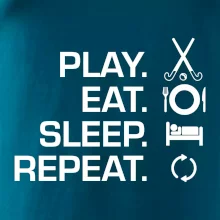 Play eat sleep repeat pozemný hokej