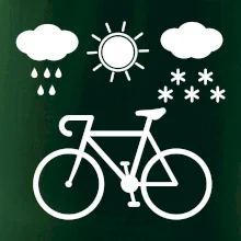 Cyklista za každého počasia Cyklista za každého počasia