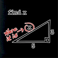 Find X - geometria