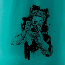 Fotograf kreslený ceruzkou