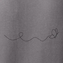 Dráha letu motýľa - vlnovka Dráha letu motýľa - vlnovka