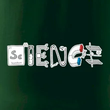 Science věda nápis