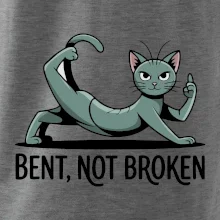 Bent, not broken zelená kočka