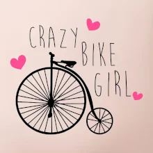 Crazy bike girl Crazy bike girl