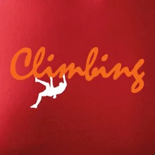 Climbing písací text