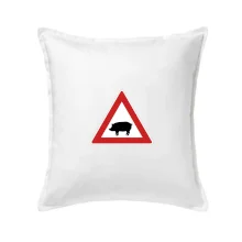 Dopravná značka - Pozor prasa domáca