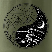 Yin & Yang hory a moře Yin & Yang hory a moře