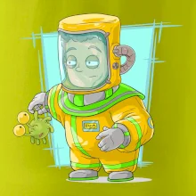 Vesmírny vojak zelený