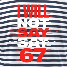 Červený - I Will Not Say SAY 67