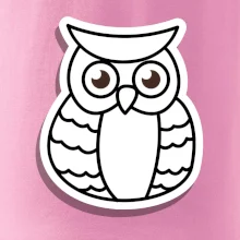 Sova kreslená na prsníku