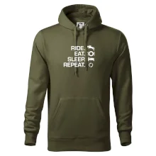 Ride Eat Sleep Repeat Kôň Ride Eat Sleep Repeat Kôň